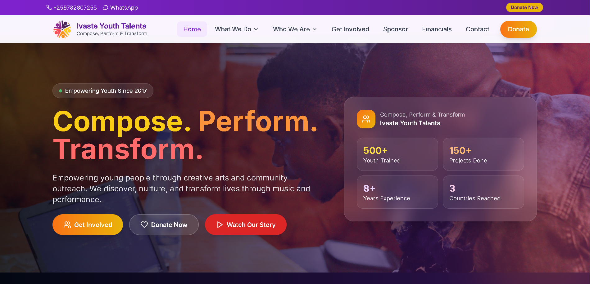 Ivaste Website