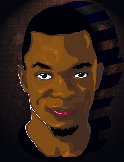 Editorial Vector Portrait